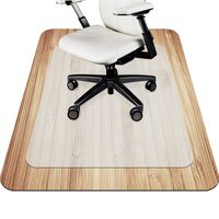 VPCOK Office Chair Mat for Carpet/Hardwood Floor, Office Essential Chairmat, Protector for Office Desk Chair Mats for Carpeted Floors, Unique Texture Design, Perfect Non-Slip Effect