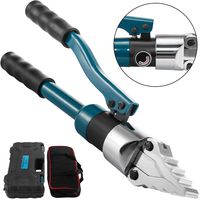 Happybuy Hydraulic Flange Spreader 8T Manual Hydraulic Flange Separator Integral Split type 30mm Flange Wedge 9mm/0.35in Tip Thickness Splitter For Commissioning And Dismantling