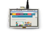 HDMI GPIO 5-Inch 800x480 TFT LCD Display with Touch Screen Monitor Display for Raspberry Pi