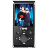 Naxa NMV-173 Portable Media Player with 1.8-Inch LCD Screen, Built-in 4GB Flash Memory and SD Card Slot (Silver