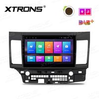 XTRONS 10.1 inch Touch Display Android 8.1 Car Stereo Radio GPS Navigator with USB SD Port Full RCA Output Bluetooth 5.0 Supports WiFi 4G TPMS OBD for Mitsubishi