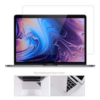FORITO Tempered Glass Screen Protector Compatible MacBook Pro 13" 2020-2016 Model A2159 A1989 A1708 A1706 /MacBook Air 13 inch 2020-2018 Model A2141 with Gift Microfiber Screen/Keyboard Cover Cloth