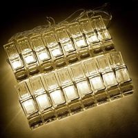 Polaroid 6'.5" LED String Light with 16 Warm White LED Photo Clips for Zink 2x3 Photo Paper (Snap, Zip, Z2300, POP) (Certified Refurbished)