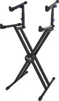 Quik Lok Tiered, Double Brace X Electronic Keyboard Stand (QL742)