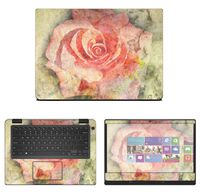 Decalrus - Protective Decal Rose Skin Sticker for Dell Latitude 3400 (14" Screen) case Cover wrap DElatitude14_3400-113