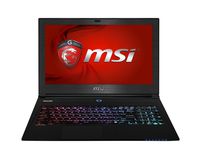 Black Brushed Aluminum skin decal wrap skin case for MSI GS60 15.6" laptop