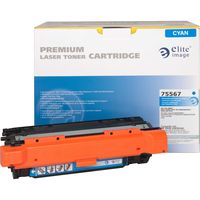 Elite Image Remanufactured Toner Cartridge Replacement for HP CE251A ( Cyan )