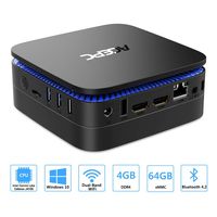ACEPC GK1 Mini PC Intel Gemini Lake Celeron J4105 Windows 10(64 bit) Desktop Computer,4K@60fps,4GB DDR4/64GB,Dual Wi-Fi,Gigabit Ethernet,Bluetooth 4.2