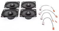 1988-1994 GMC Sierra Complete Factory Replacement Speaker Package by Skar Audio