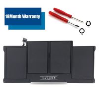 EMAKS Compatible with A1405 Battery Apple Mac Book Air 13" A1369 (Late 2010 Mid 2011) A1466 (Mid 2012 Mid 2013 Early 2014), fits A1496 A1377 MC965LL/A MD760LL/A - 7.6V 7200mAh/55Wh