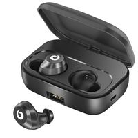 Wireless Earbuds Bluetooth 5.0, IPX7 Waterproof TWS Stereo Bluetooth Earbuds with Charging Case, Auto Pairing in-Ear Heaphones Headset for Running Sport