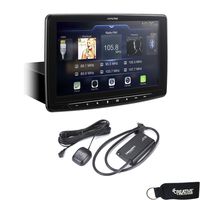 Alpine iLX-F309 HALO9 Receiver w/ 9-inch Touch Screen, Single-DIN Mounting, Includes SXV300 SiriusXM Tuner