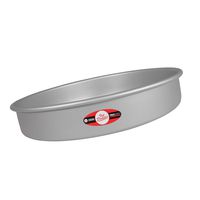 Fat Daddio's PRD-133 Round Cake Pan, 13 x 3 Inch, Silver