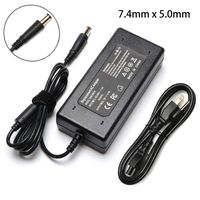 EBKK 90W Charger for HP EliteBook Folio 9470m 9480m EliteBook 745 820 840 850 G1 G2 Probook 430 440 450 G1 G2 Pavilion Dv4 Dv6 Dv7 G50 G60 G60T G61 G62 G72 with power cord [7.4mm x 5.0mm]