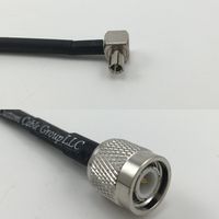 3 feet RG316 TS9 ANGLE MALE to TNC MALE Pigtail Jumper RF coaxial cable 50ohm High Quality Quick USA Shipping