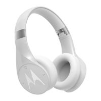 Motorola Pulse Escape + Wireless Over-Ear Headphones - White