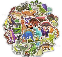 Heyuni.Waterproof Dinosaur Vinyl Stickers Bomb Laptop Folders Water Bottle Skateboard Car Decals Toys for Kids (50Pcs/Pack)