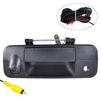 Omotor Fit for Toyota Tundra 2007 2008 2009 2010 2011 2012 2013 BLACK Tailgate Backup Reverse Handle with Camera