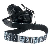 Coromose Camera Shoulder Strap Belt For SLR DSLR Nikon For Canon Sony (White)