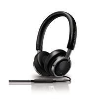 Philips M1/28 Fidelio On-Ear Headphones with Remote and Mic - Black (Discontinued by Manufacturer)