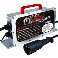 MODZ Max48 15 AMP Club Car Battery Charger for 48 Volt Golf Carts