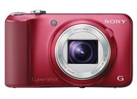 Sony Cyber-shot DSC-H90 16.1 MP Digital Camera with 16x Optical Zoom and 3.0-inch LCD (Red) (2012 Model)