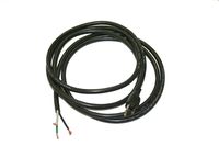 Interpower 70404000305 North American Power Cord, NEMA 5-15 Plug Type, Black Plug Color, Black Cable Color, 15A Amperage, 125VAC Voltage, 3.05m Length
