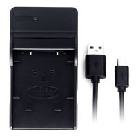 NP-45 Ultra Slim USB Charger for Fujifilm FinePix JX250, JX400, J38, J10, J20, JX520, JX580, JV200, JV100, JZ250, JZ100, JZ300, T550, T200, T350, XP60, Z70, Z90 Camera and More