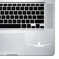 StickAny Palm Series Plane Face Sticker for MacBook Pro, Chromebook, and Laptops (White)