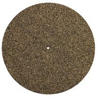 Turntable Slip Mat Rubber Cork - Anti Static 1/8 Thick Vinyl Record Player Slipmat by Record-Happy. A Basic and Defining Upgrade for The Demanding Audiophile. Improves Sound Quality and Reduces Noise