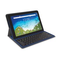 2018 RCA Viking Pro 2-in-1 10.1" Touchscreen High Performance Tablet Laptop PC, Intel Quad-Core Processor, 1G RAM, 32GB HDD, Detachable Keyboard, Webcam, Android 5.0 Lollipop, Blue