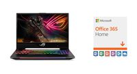 ROG Strix SCAR II Gaming Laptop, GL504 15.6" and Microsoft Office 365 Home