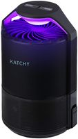 KATCHY Indoor Insect Trap: Bug, Fruit Fly, Gnat, Mosquito Killer - UV Light, Fan, Sticky Glue Boards Trap Even The Tiniest Flying Bugs - No Zapper - Child Safe, Non-Toxic (Black)