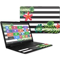 MightySkins Skin Compatible with HP 17t Laptop 17.3" (2017) - Tropical Stripes | Protective, Durable, and Unique Vinyl Decal wrap Cover | Easy to Apply, Remove, and Change Styles | Made in The USA