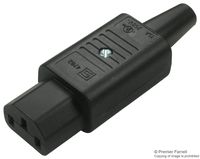 SCHURTER 4782.0100 CONNECTOR, IEC POWER ENTRY, SOCKET, 15A (5 pieces)