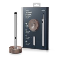 Stylus Allure Wood Stand for iPhone 6/6 Plus/5/4S/3GS, iPad and Galaxy -World First Replaceable Tip (Moabi)