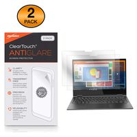 Lenovo Yoga C630 (13.3 in) Screen Protector, BoxWave [ClearTouch Anti-Glare (2-Pack)] Anti-Fingerprint Matte Film Skin for Lenovo Yoga C630 (13.3 in)