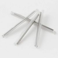 Pier Telecom Fiber Optic Fusion Splice Protection Sleeves 60mm Heat Shrink Transparent Tube - 400 Pack