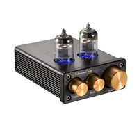Nobsound NS-10P Mini Vacuum Tube Preamp Audio Hi-Fi Stereo Pre-Amplifier Treble & Bass Control
