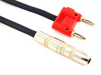 Conquest Sound BF16 1.5 18-Inch 12 Gauge Speaker Cable Adapter Banana to 1/4-Inch Female