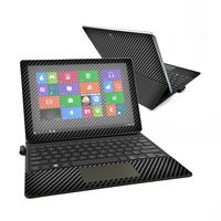 MightySkins Skin Compatible with Samsung Galaxy Book 12" - Carbon Fiber | Protective, Durable, and Unique Vinyl Decal wrap Cover | Easy to Apply, Remove, and Change Styles | Made in The USA