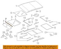 Genuine Mercedes-Benz Front Seal 212-783-01-96