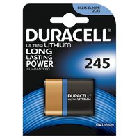 Duracell - 245 6V Ultra Lithium Photo Size Battery - long lasting battery - 1 count