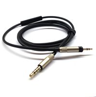 NEW NEOMUSICIA Replacement Cable Compatible with Sennheiser HD598 Cs, HD599, HD569, HD579 Headphone, Remote Volume Control and Mic Compatible with iPhone iPod ipad only