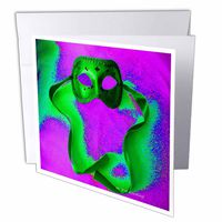3D Rose Greeting Card with Envelope, Set of 1 (gc_6974_5)