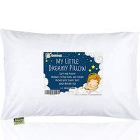 KeaBabies Toddler Pillow with Pillowcase - 13X18 Soft Organic Cotton Baby Pillows for Sleeping - Machine Washable - Toddlers, Kids, Infant - Perfect for Travel, Toddler Cot, Bed Set