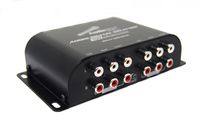 Audiopipe Multi-Audio Amplifier 3 RCA outputs w/bulit in 10V line driver