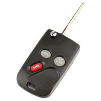 Flip Key Fob Keyless Entry Remote fits Cadillac Escalade/Chevy Avalanche S10 Silverado Suburban Tahoe/GMC Sierra Sonoma Yukon (15042968)