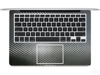 2-pack BingoBuy Customized Free Cut Palm Rest Palmrest vinyl sticker w/ Touchpad Trackpad sticker for 13.3" Apple Macbook pro with retina Model: A1425 or A1502 (Black Carbon Fiber)