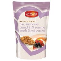 Linwoods Organic Milled Flaxseed, Sunflower, Pumpkin, Sesame Seeds and Goji Berries 425g